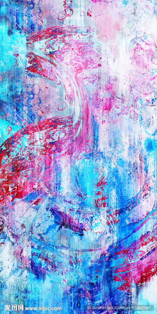 抽象油画