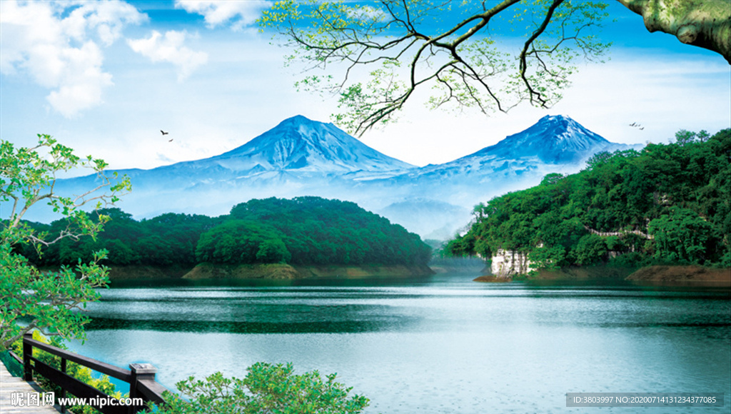 山水风景画