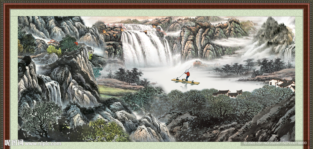 山水装饰画