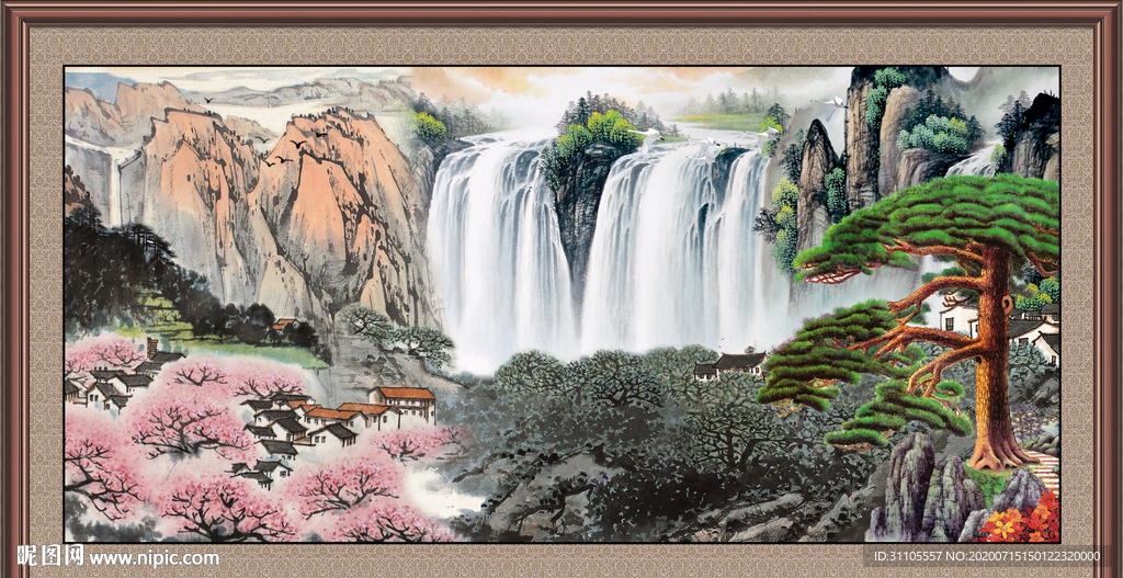 国画山水