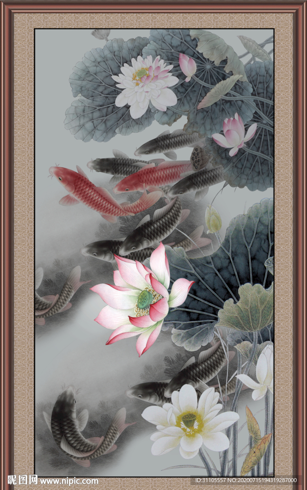 荷花图