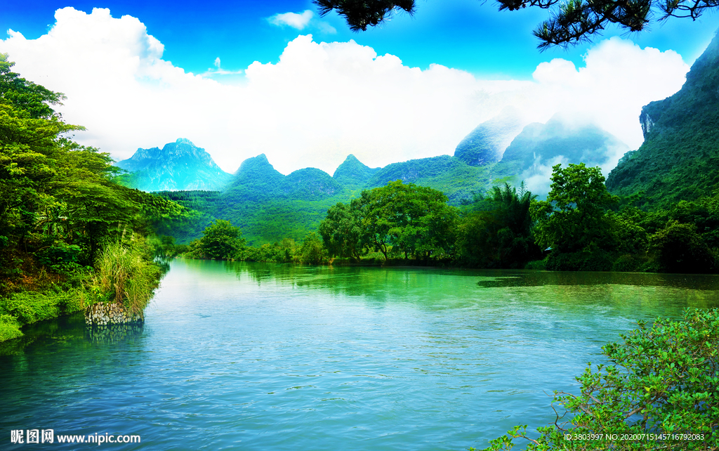 山水画