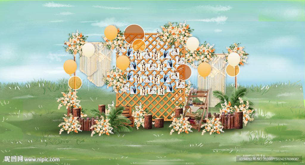 户外展示区效果图