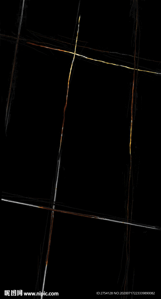 金丝根线条 黑白根大理石纹理