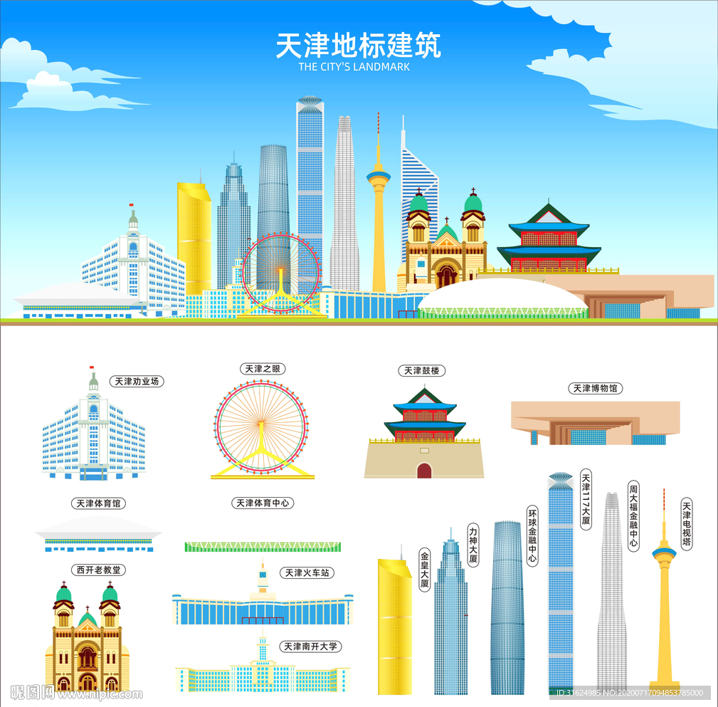 天津地标建筑