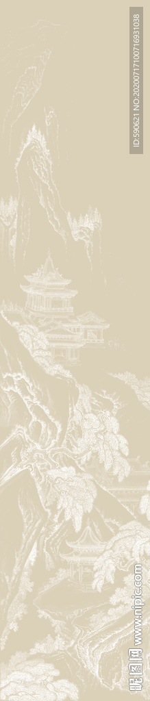 新中式背景墙