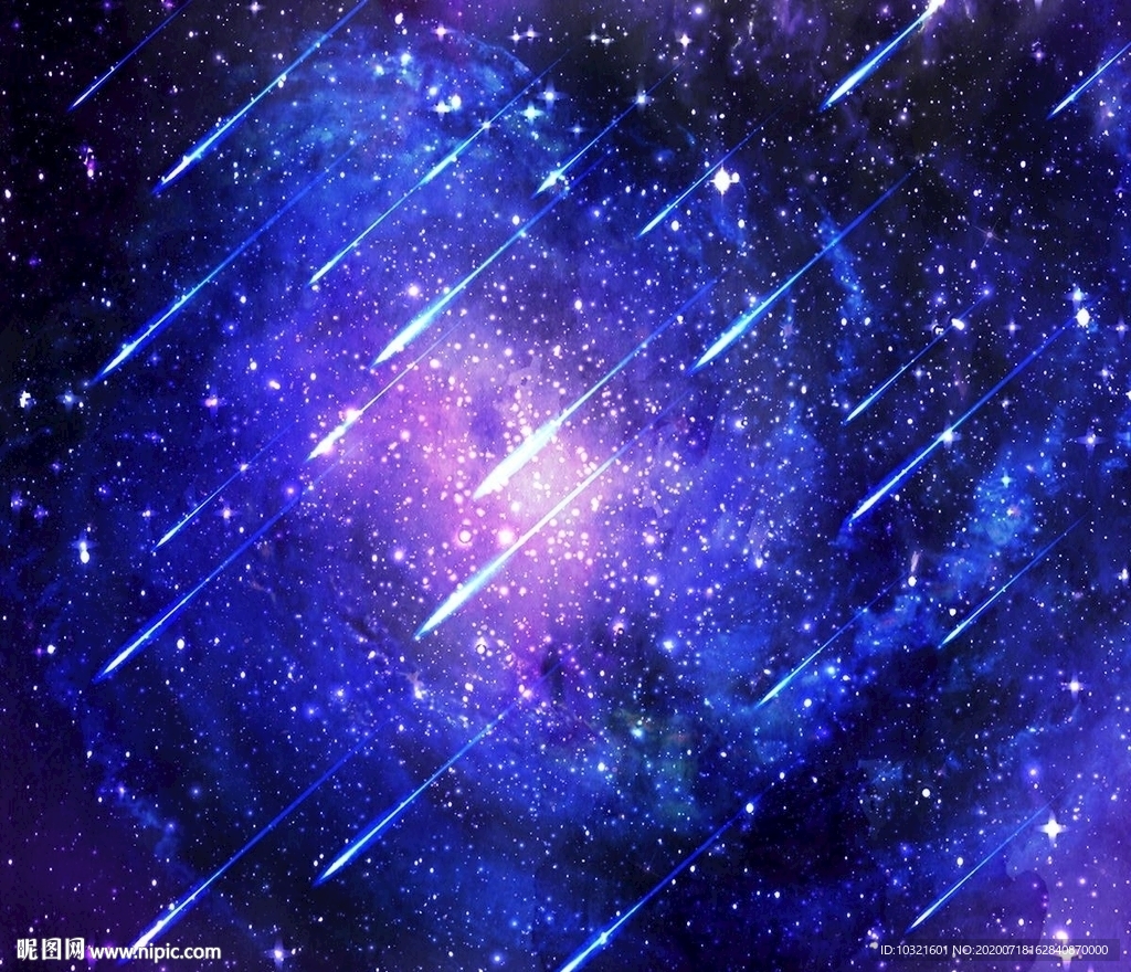 摩羯座流星雨图片图片