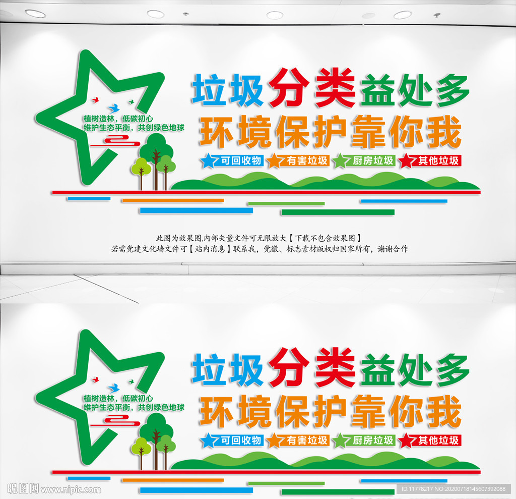 垃圾分类文化墙