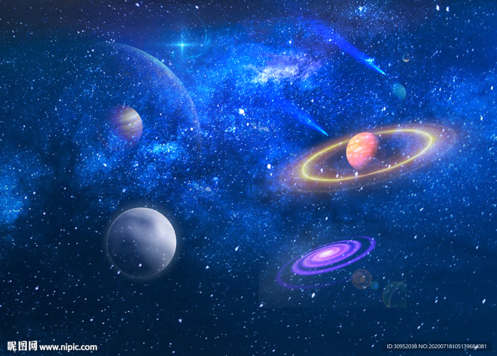 蓝色星空