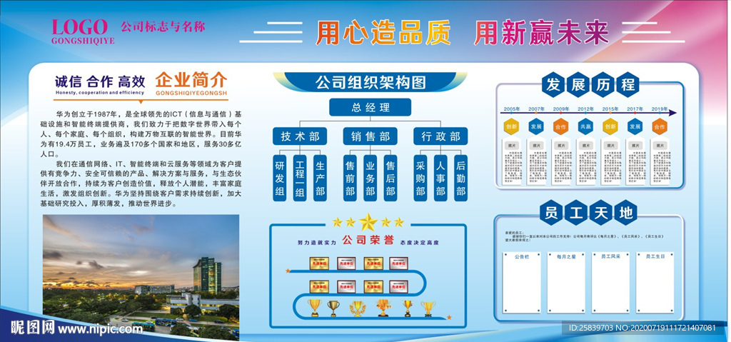 企业展板