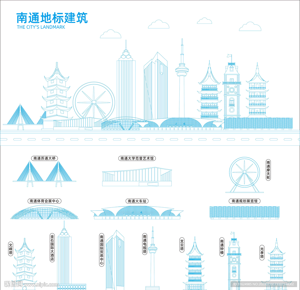 南通地标建筑