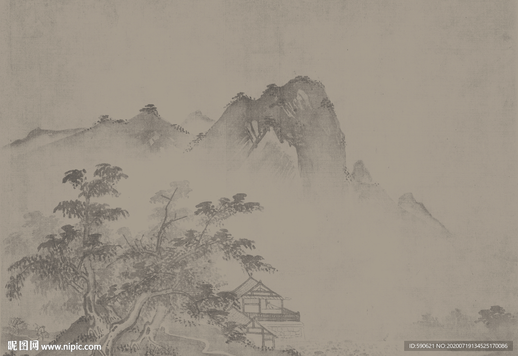 新中式背景墙