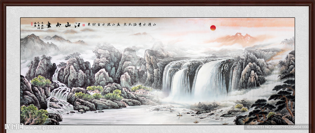 国画山水国画山水国画