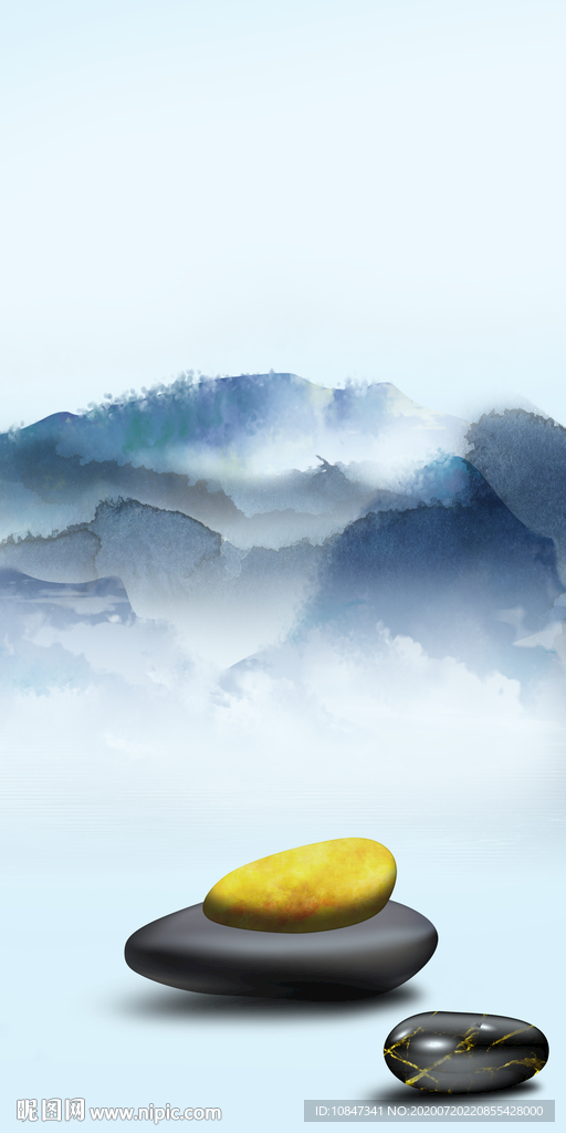 石来运转山水玄关 TIF分层