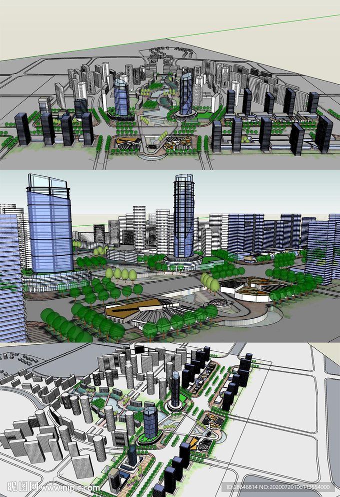 商业街城市概念设计