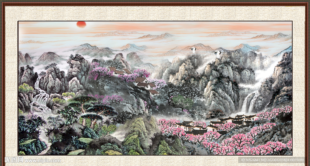 风景如画