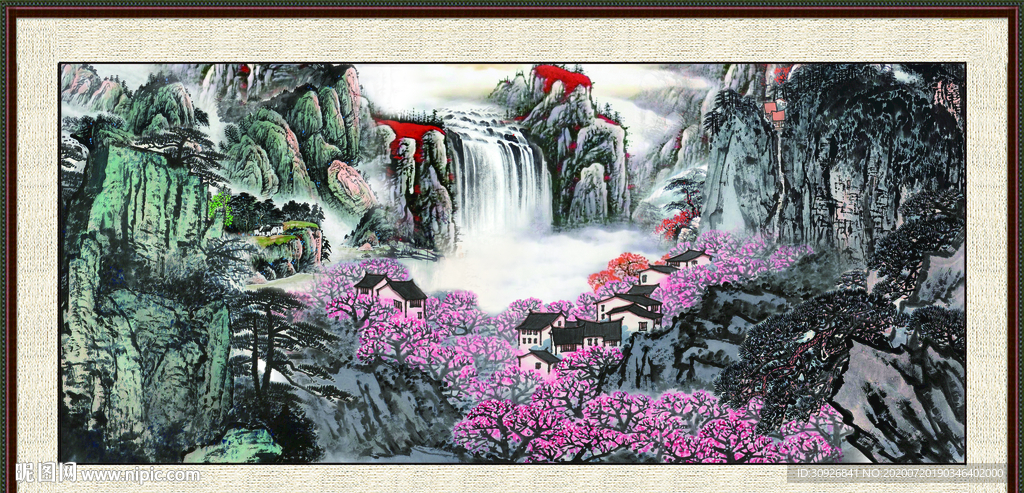 山水装饰画