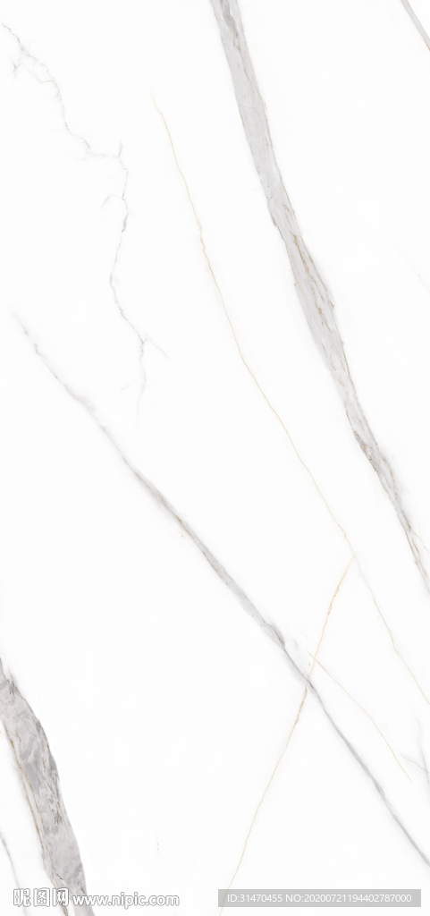 鱼肚白大理石瓷砖设计通道分色