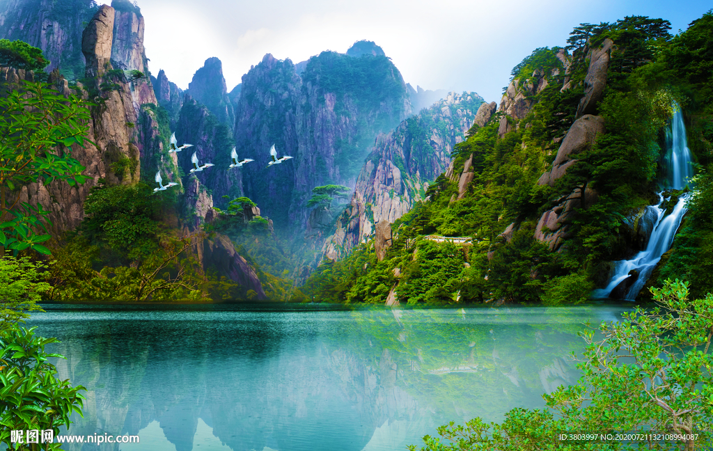 山水风景画