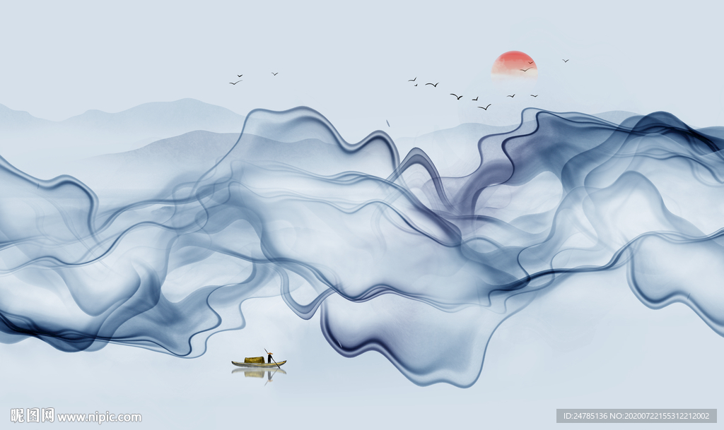 水墨画