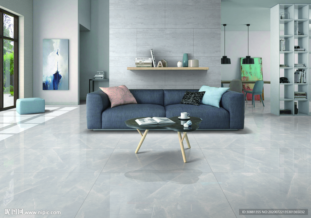 大板客厅效果图