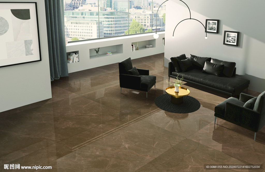 大板客厅效果图