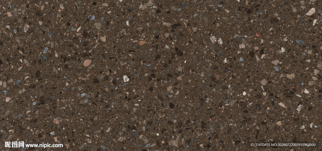 琥珀啡碎石大理石通道分色