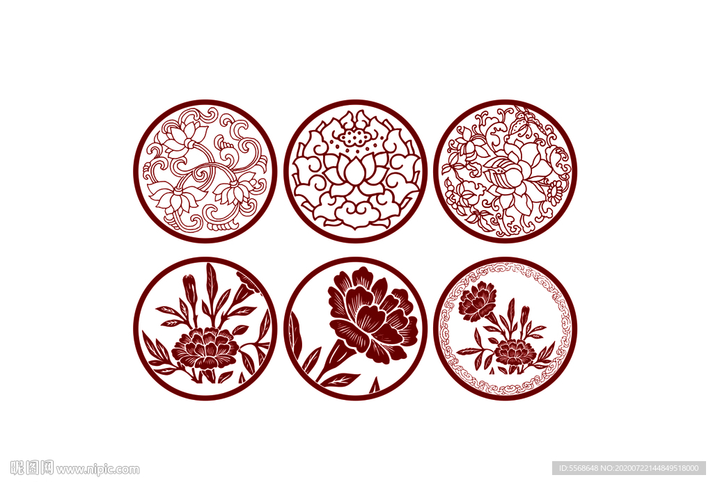 莲花矢量
