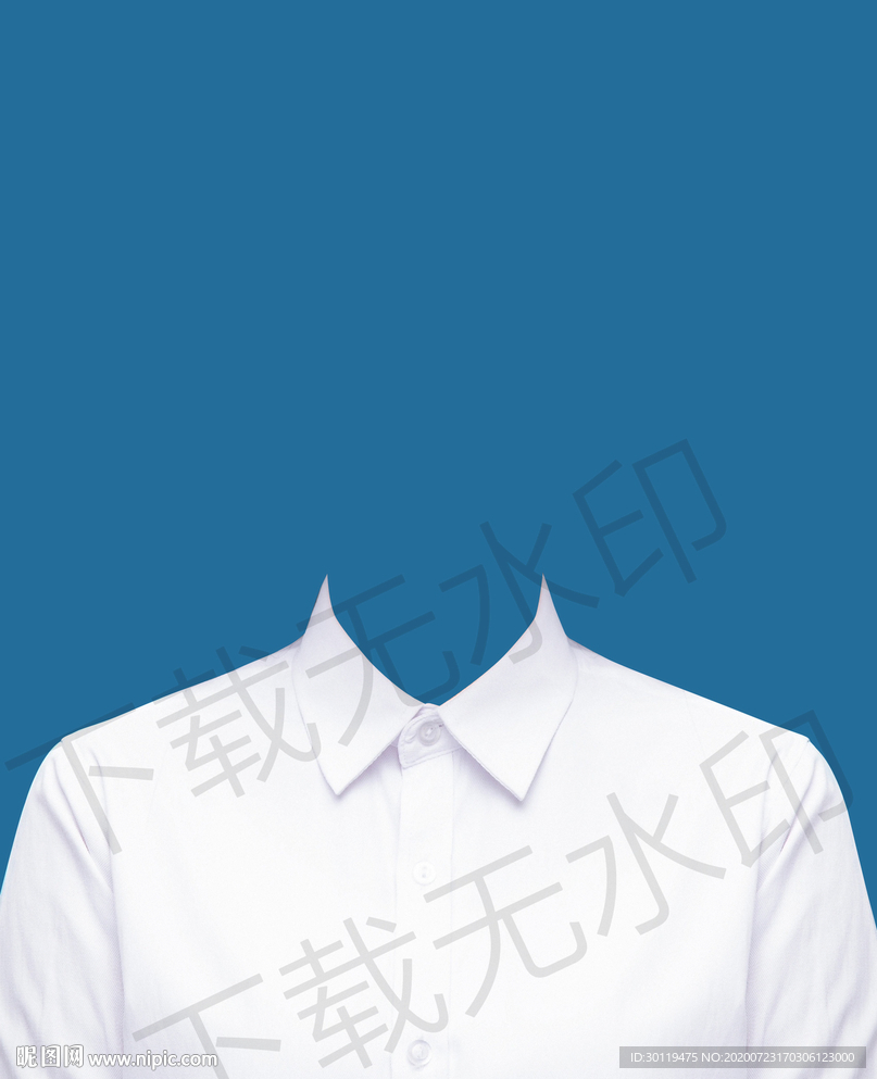 女性白衬衫
