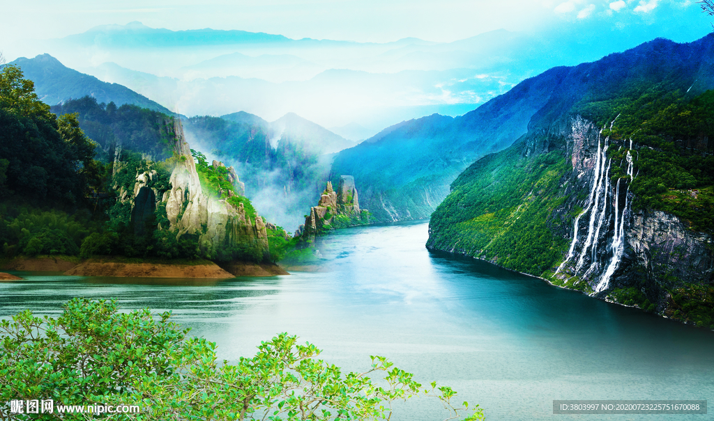 山水风景画