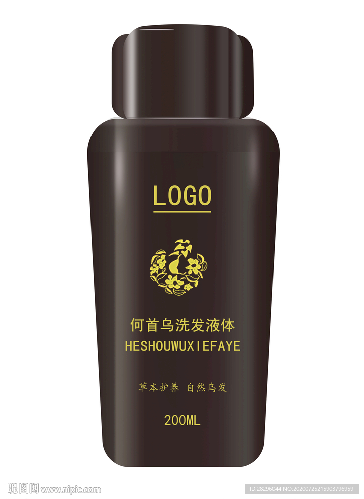 何首乌洗发液