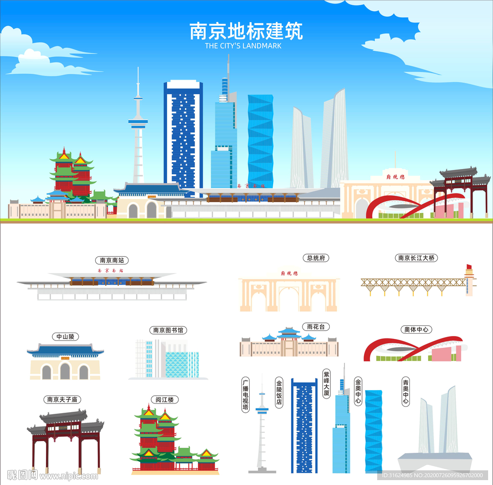 南京地标建筑