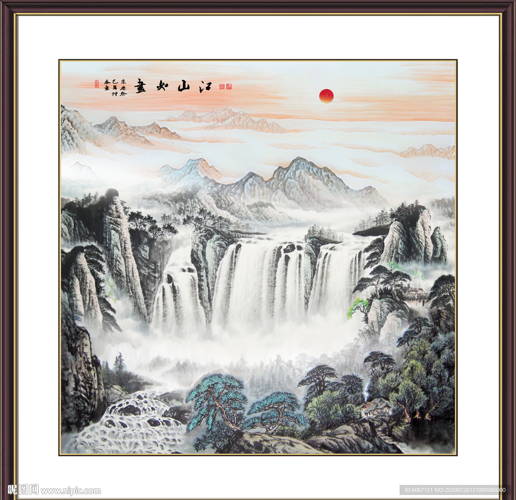 国画山水国画山水国画