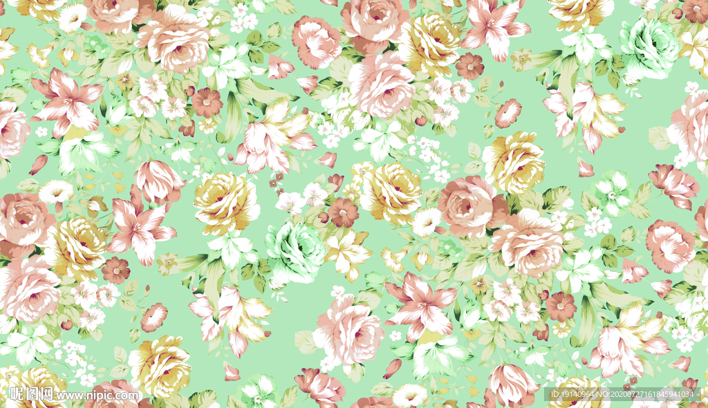 手绘花朵