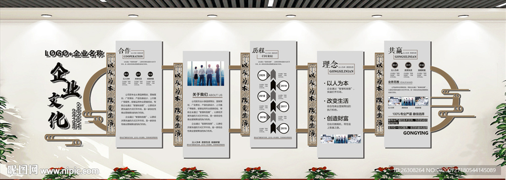 文化墙 企业文化墙 学校文化墙