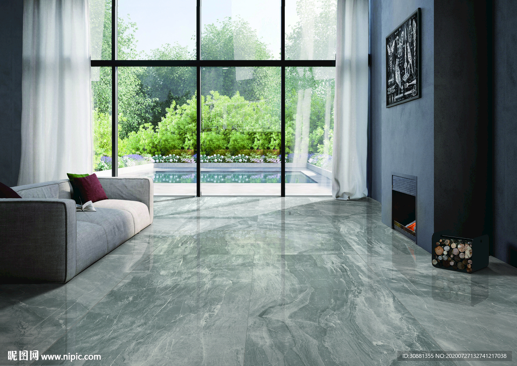 大板客厅效果图