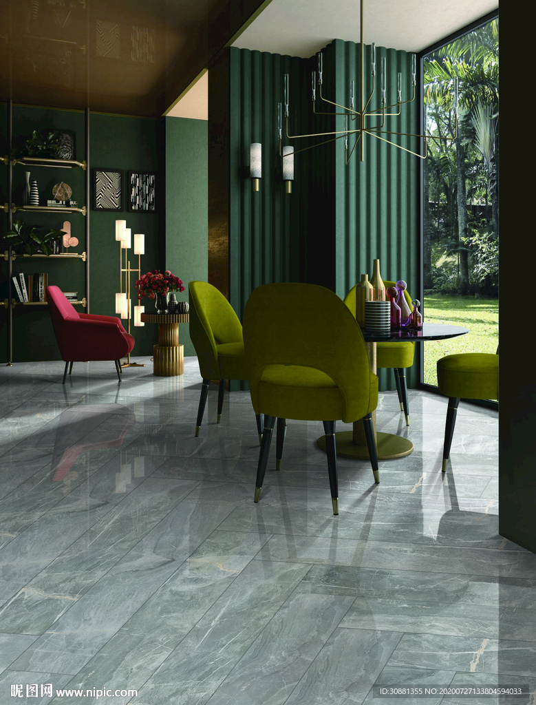 大板客厅效果图