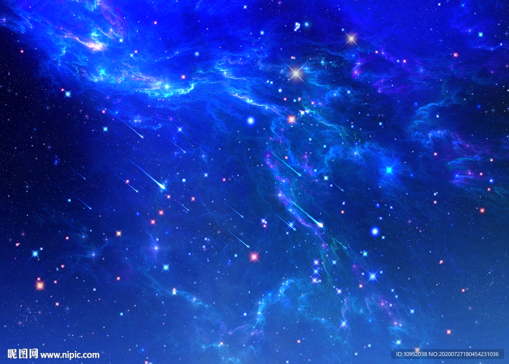 蓝色星空