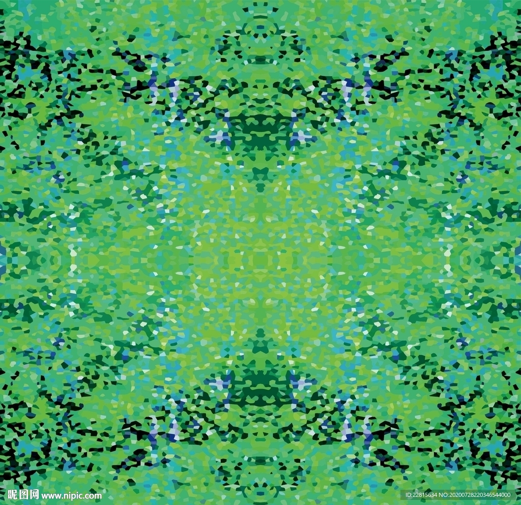 矢量迷彩马赛克纹样数码印花设计