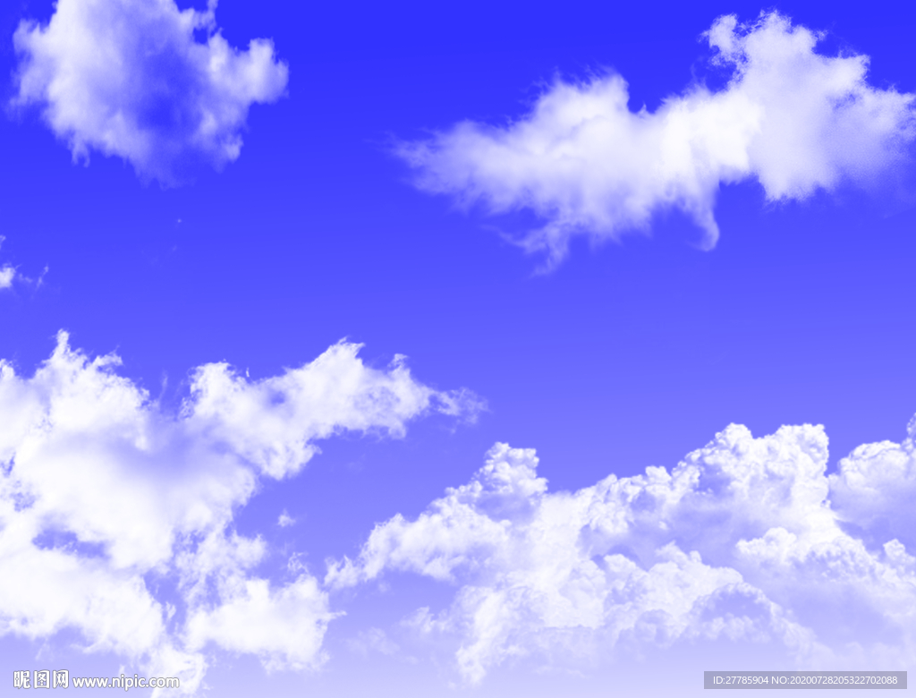 蓝天白云
