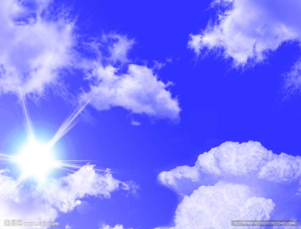 蓝天白云
