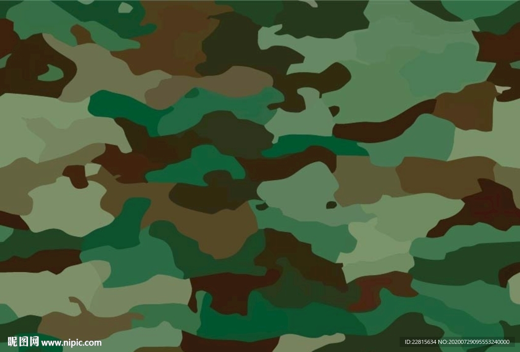 矢量迷彩图案纹样数码印花设计