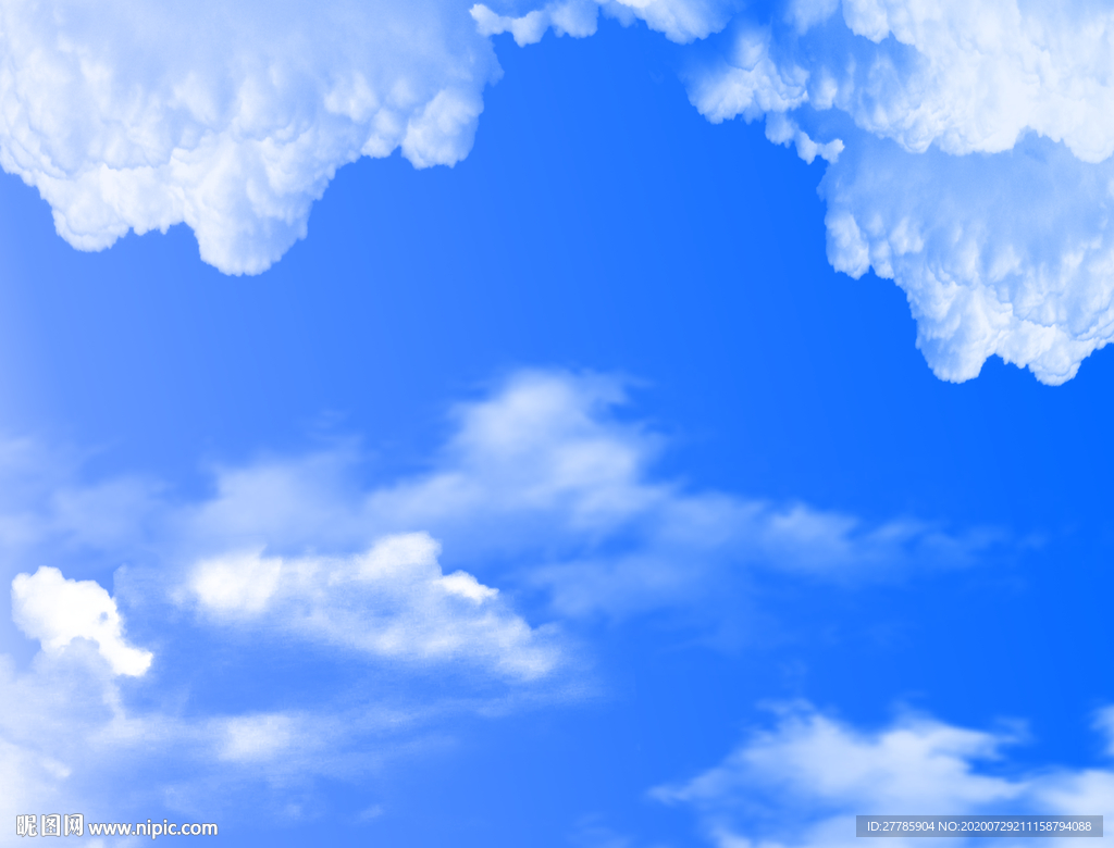 蓝天白云