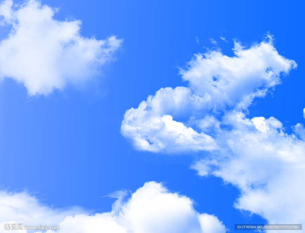 蓝天白云