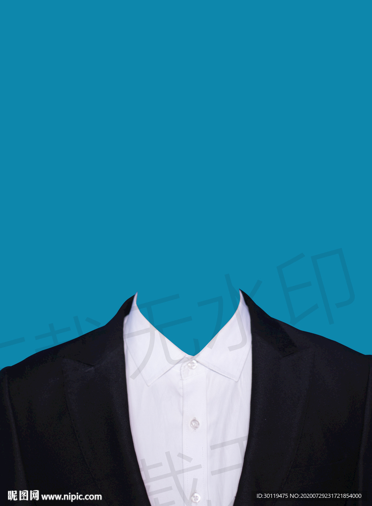 女性证件照衣服