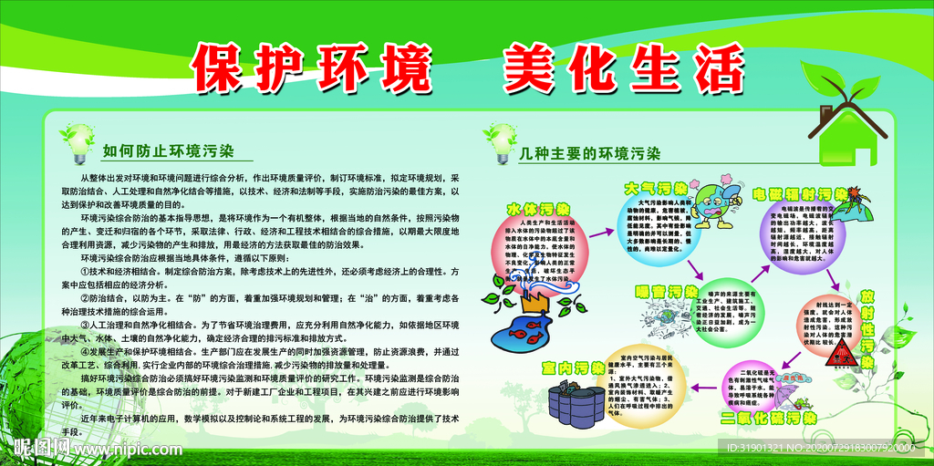 保护环境  美化生活