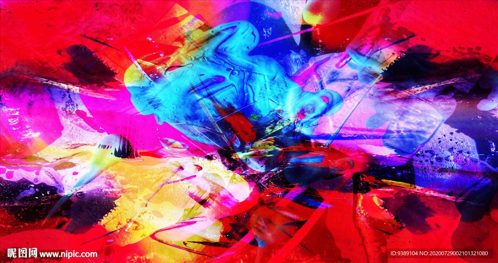 梦幻油画