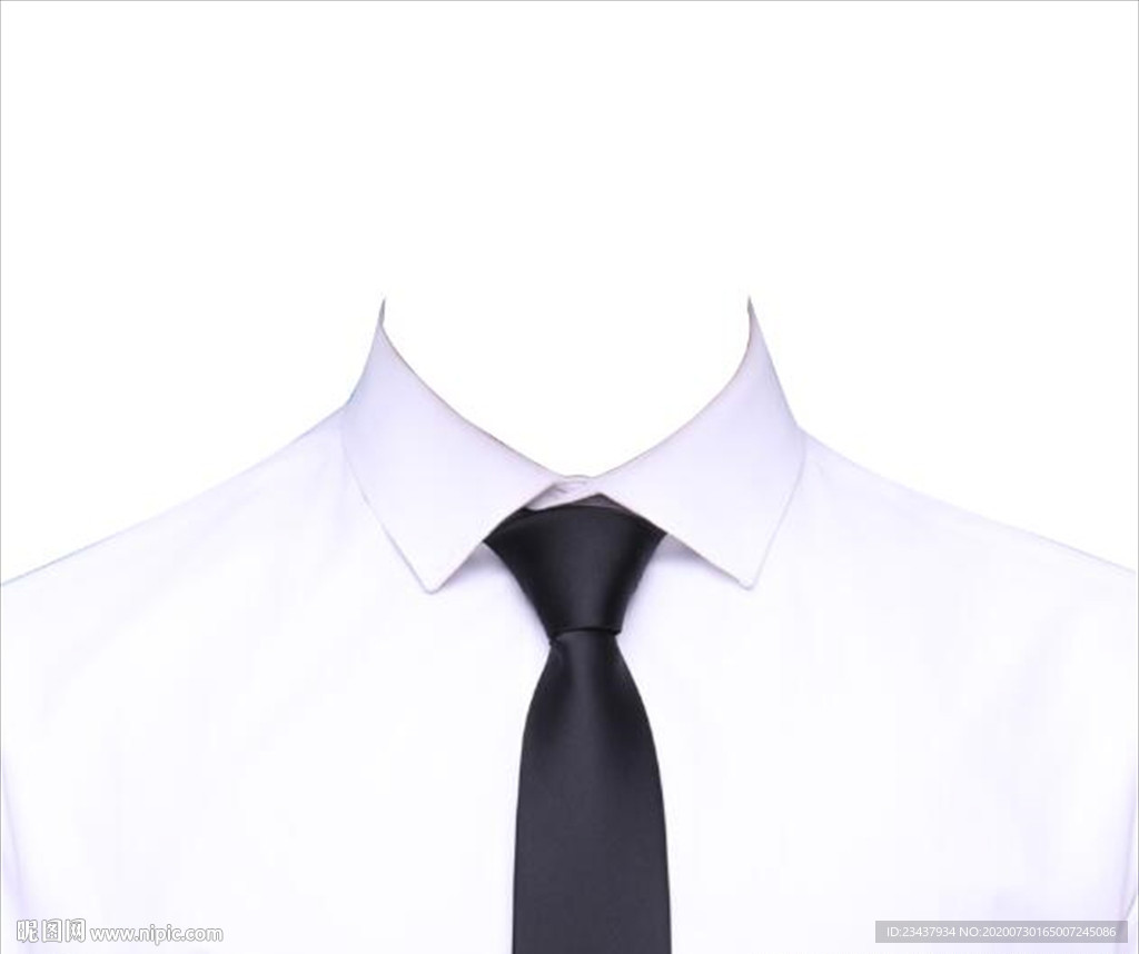 黑领带白衬衫模板素材设计图__其他_广告设计_设计图库_昵图网nipic.com