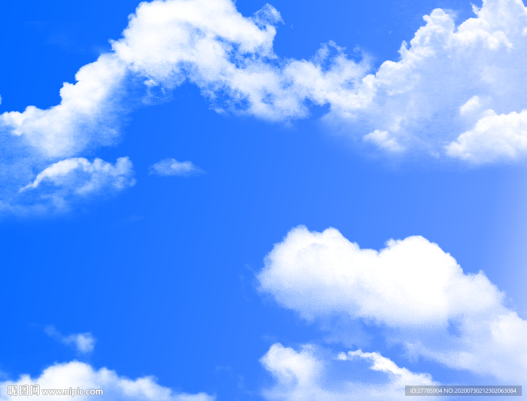 蓝天白云