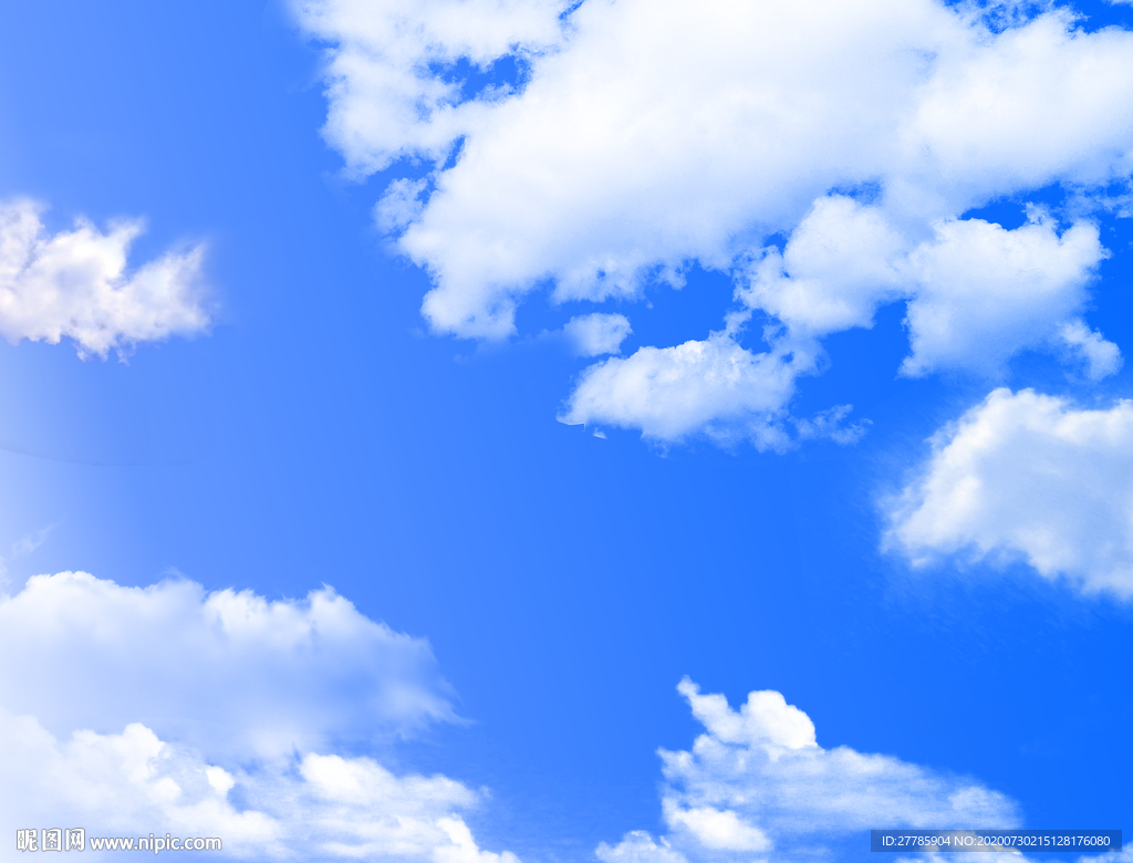 蓝天白云